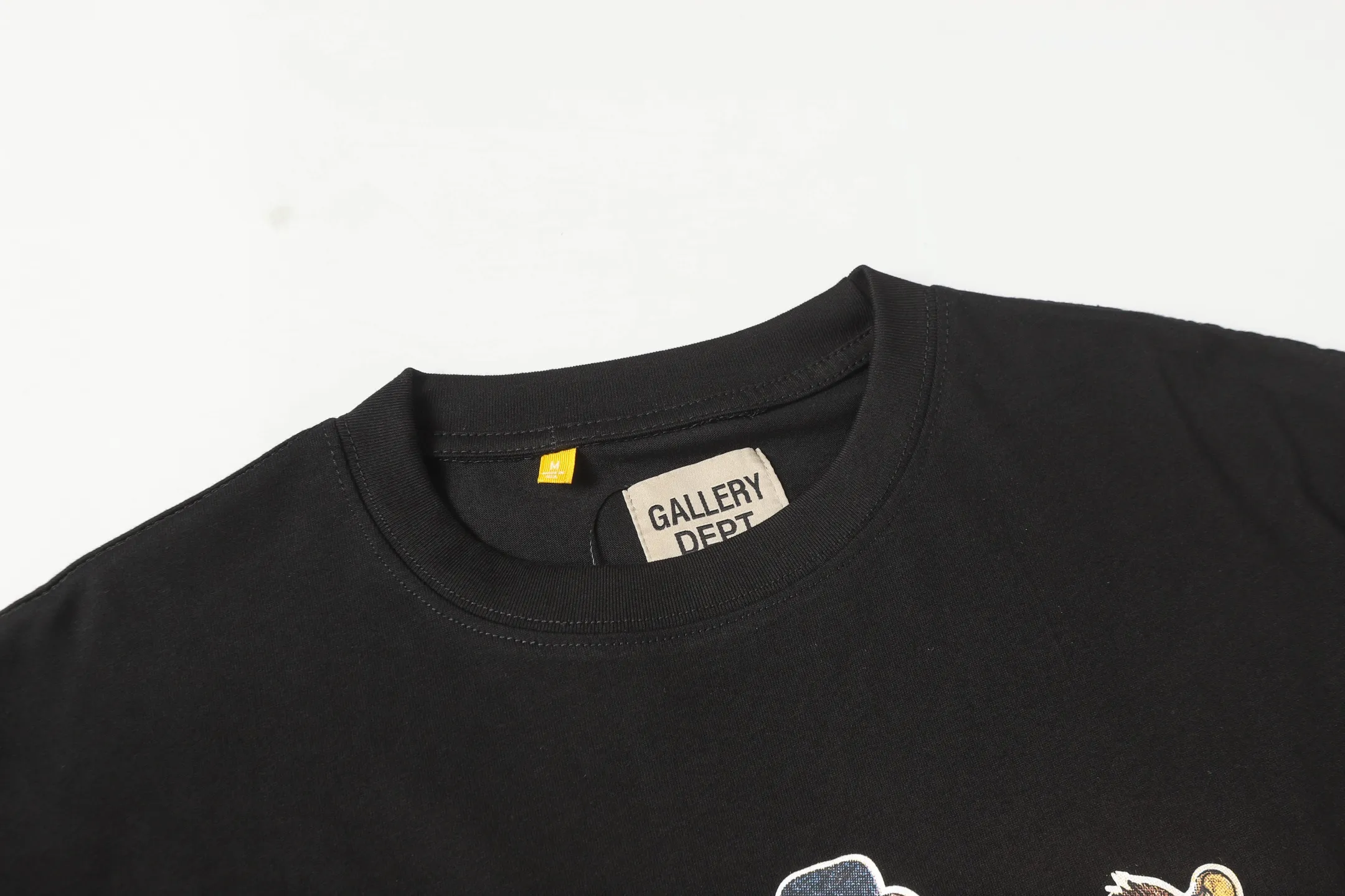 GALLERY.DEPT Summer new short-sleeved model number: D3317P110 Color: black apricot Size: S M L XL